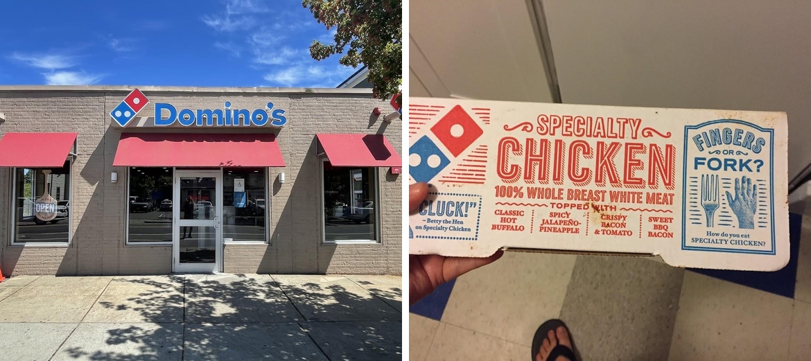 Domino's Pizza Menu